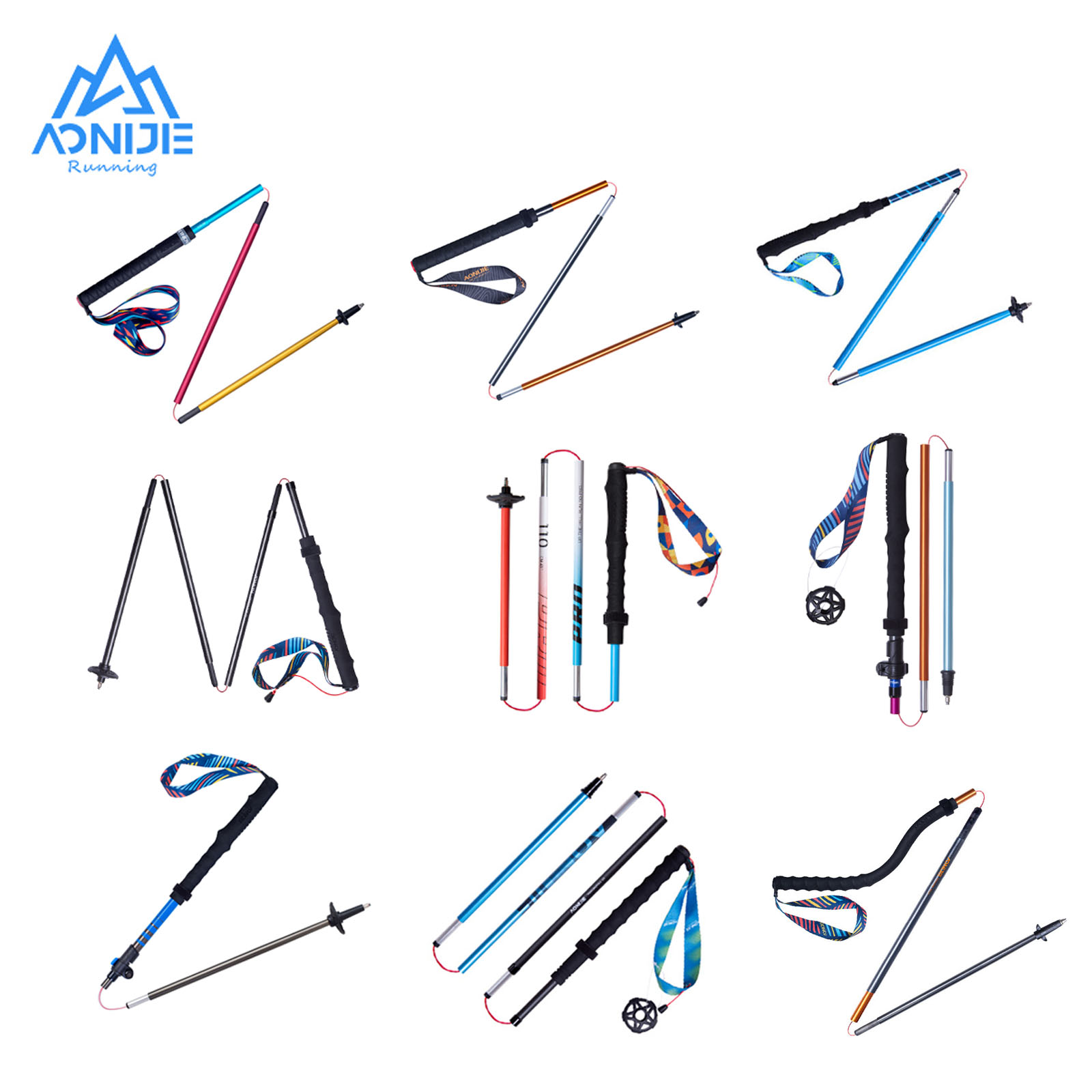2pcs  AONIJIE All Types of Hik - Trekking Pole Carbon review and price