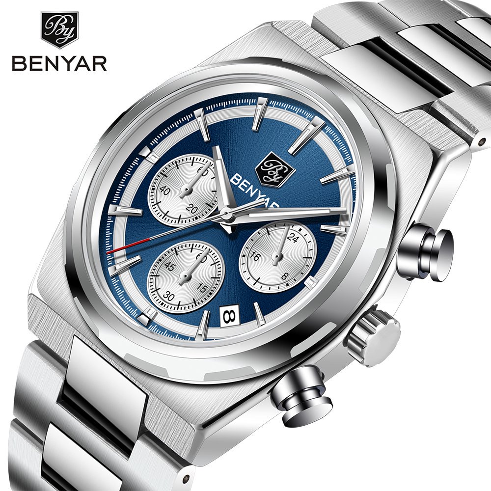 BENYAR 40MM Men's Multifunctio - Running Watch review and price