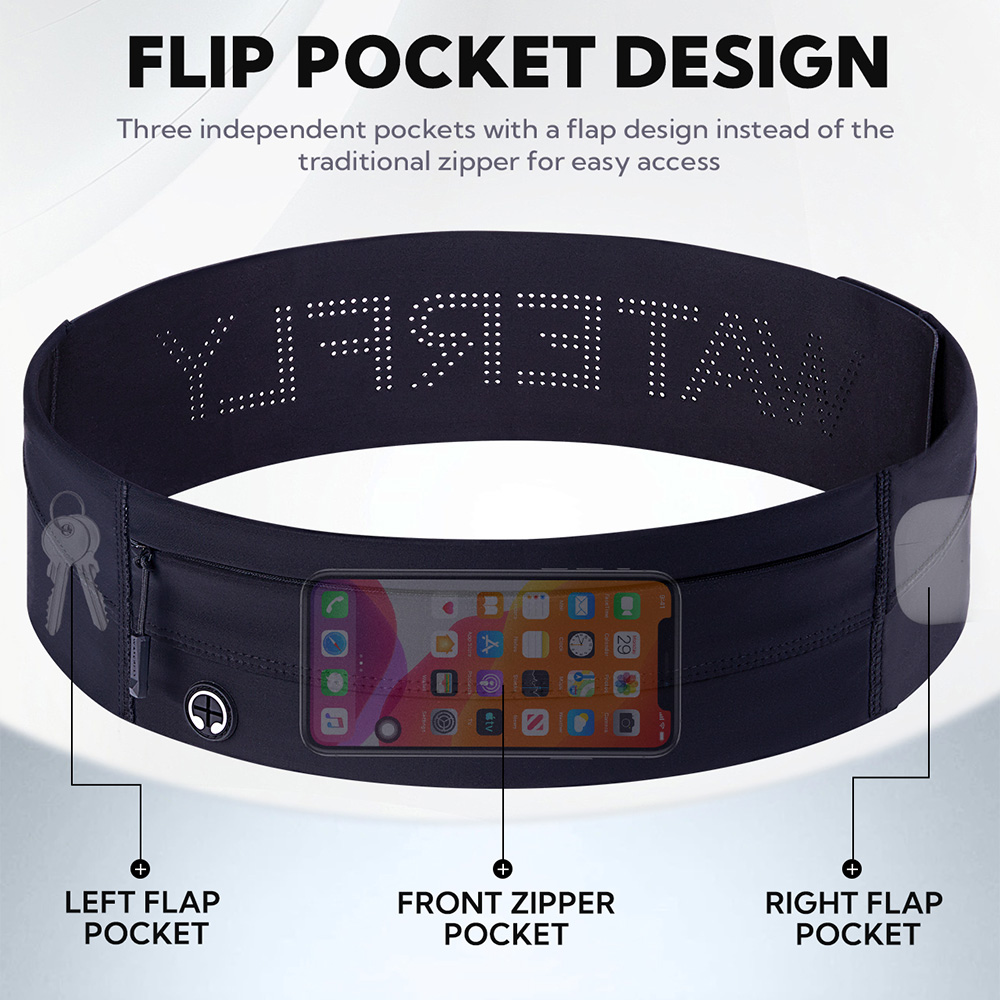 WATERFLY Running Belt Fanny Pa - Running Belt review and price