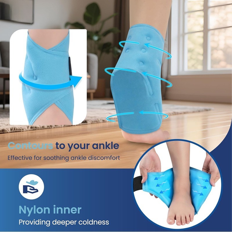 Soft Gel Ankle Ice Pack Hot Co - Ankle Brace review and price